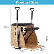 Pilates Chair Pilates Reformer Machine for Home Stability Pilates Pro Chair Equipment Yoga Pilates Fitness Trainer Wunda Chair