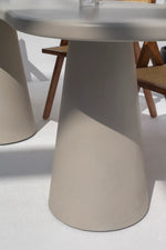 Load image into Gallery viewer, Plaza Gray Concrete Dining Table-GCC Home Center