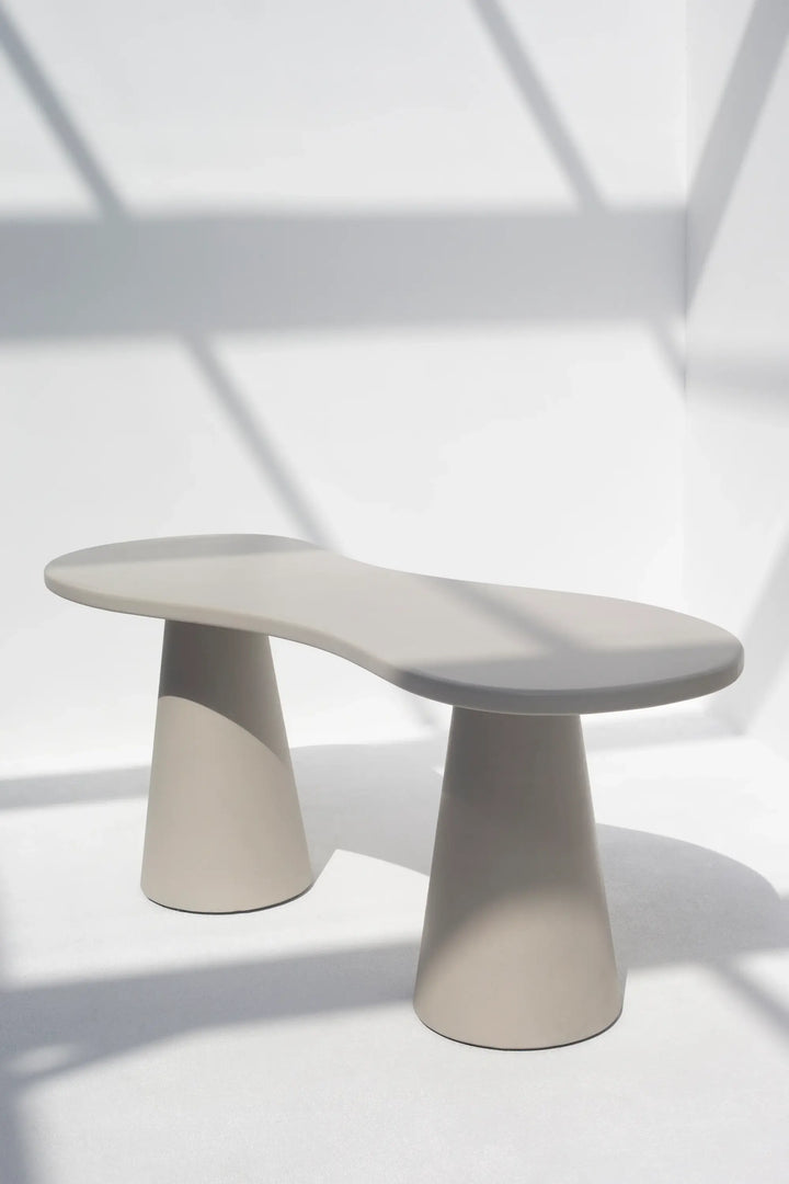 Plaza Gray Concrete Dining Table-GCC Home Center