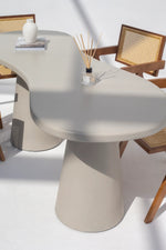 Load image into Gallery viewer, Plaza Gray Concrete Dining Table-GCC Home Center
