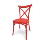 Load image into Gallery viewer, Jilphar Furniture Polypropylene Cross Back Dining Chair JP1310-GCC Home Center
