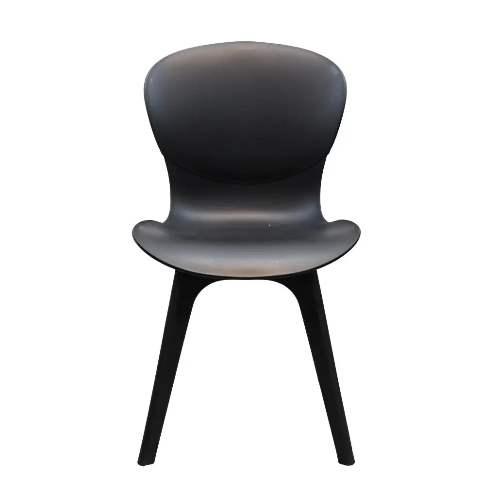 Jilphar Furniture Polypropylene Dining Chair Black, JP1027-GCC Home Center