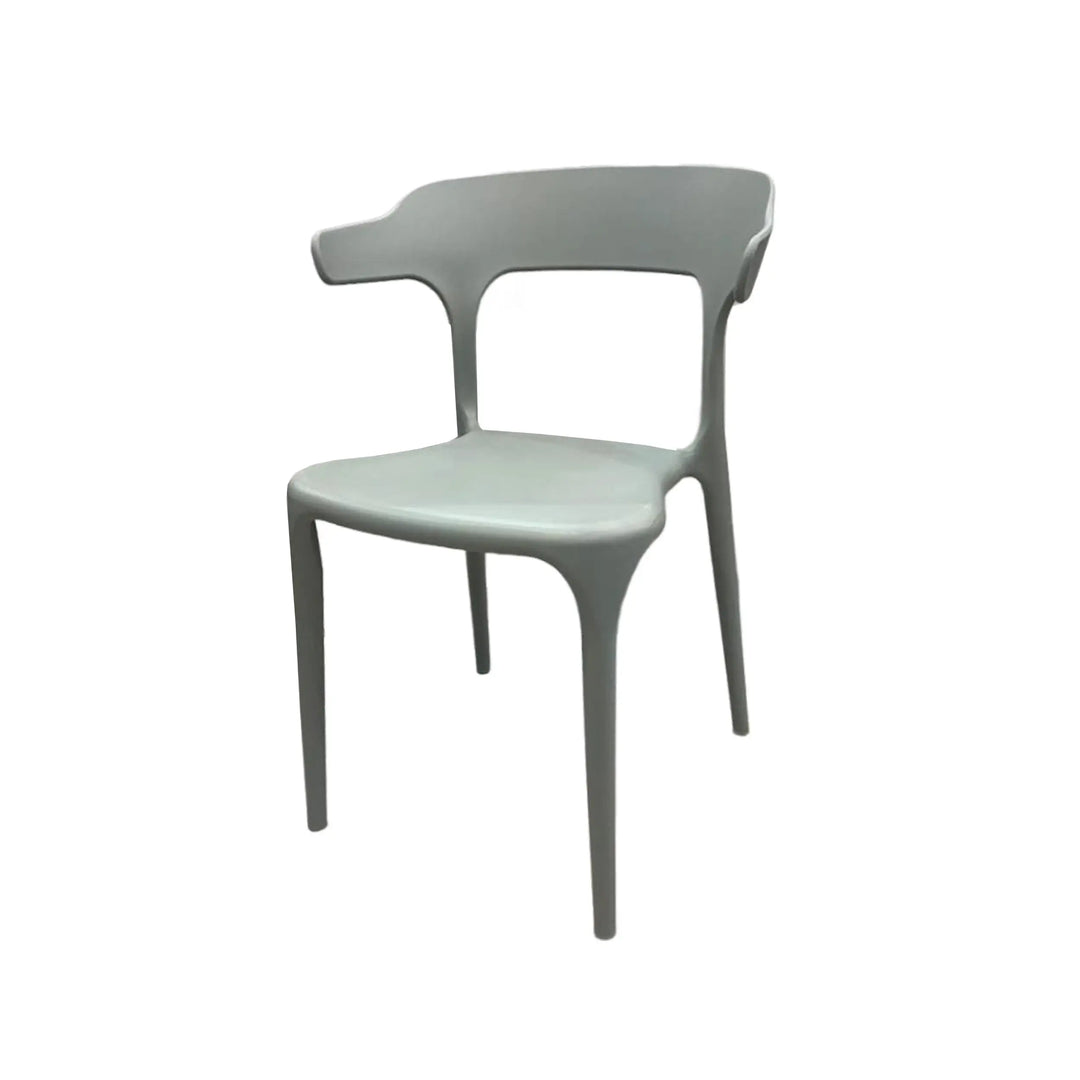 Jilphar Furniture Polypropylene Indoor/Outdoor Chair JP1034-GCC Home Center