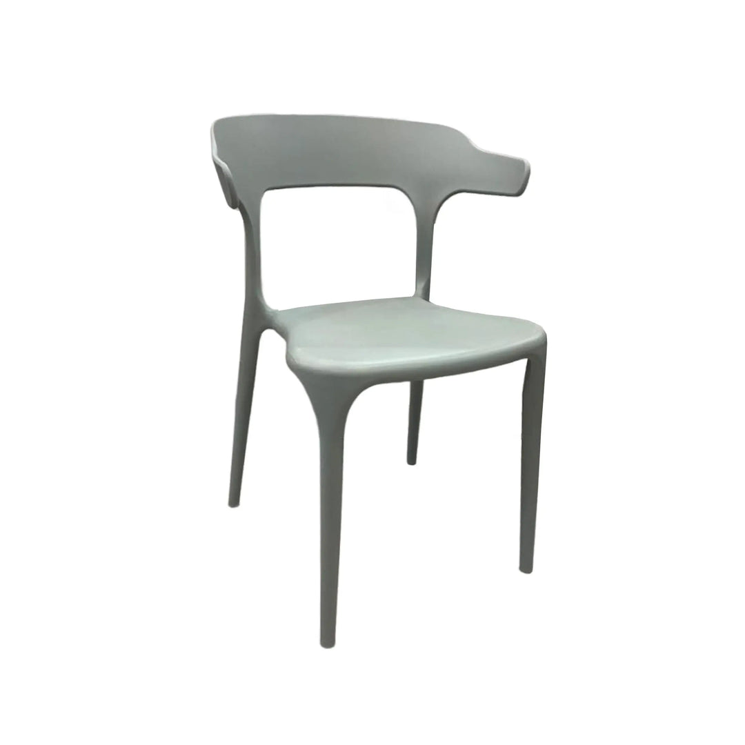 Jilphar Furniture Polypropylene Indoor/Outdoor Chair JP1034-GCC Home Center
