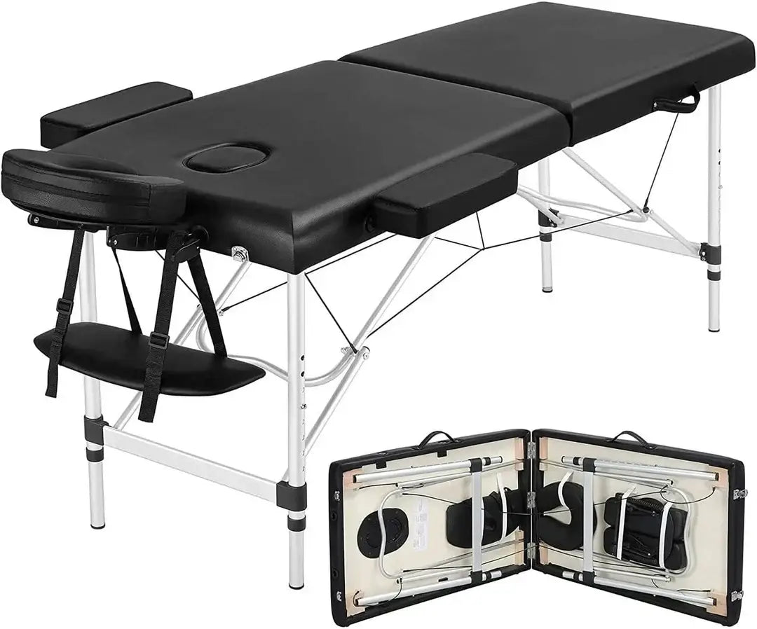 Portable Fitness Massage Table - Professional Adjustable Folding Bed for Ultimate Relaxation Time