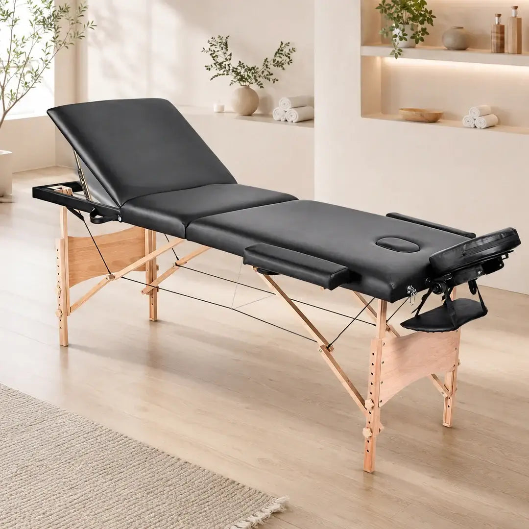 Portable Fitness Massage Table - Professional Adjustable Folding Bed for Ultimate Relaxation Time
