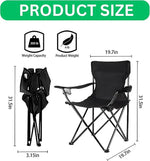 Load image into Gallery viewer, Portable Folding Beach Chair Multi-Purpose Camping Chair, Supports 110kgs Load With Carry Bag-GCC Home Center