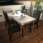 Load image into Gallery viewer, Portable Folding Picnic Table – Lightweight, Durable, and Adjustable for Camping, BBQs, and Outdoor Gatherings-GCC Home Center