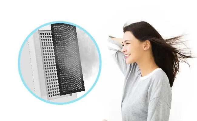 Portable Industrial Evaporative Air Cooler, 125L - Indoor And Outdoor Areas - With Strong Wheels & Brakes