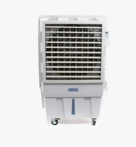 Portable Industrial Evaporative Air Cooler, Indoor And Outdoor Areas - With Strong Wheels & Brakes - 150L