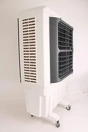 Portable Industrial Evaporative Air Cooler, indoor and outdoor areas, with strong wheels & brakes