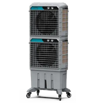 Load image into Gallery viewer, Portable Industrial Evaporative Air Cooler, Indoor And Outdoor Areas - With Strong Wheels &amp; Brakes - (125-litres)