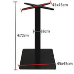 Load image into Gallery viewer, Jilphar Furniture Powder Coated Base with Square Column JP3017-GCC Home Center