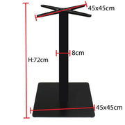 Jilphar Furniture Powder Coated Base with Square Column JP3017-GCC Home Center