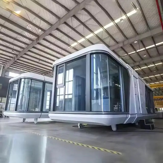 Pre Order Luxury Future Capsule, Container House For Multi-Purpose Use, Modern Prefabricated Living Unit Offering Durable Construction