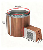 Load image into Gallery viewer, Premium All-in-One Ice Bath Barrel For Homes, Athletes, Gyms, And Wellness Centers