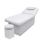 Load image into Gallery viewer, Premium Gray Massage Bed with Chair for Spa &amp; Salon | Adjustable Comfortable Therapy Bed Set