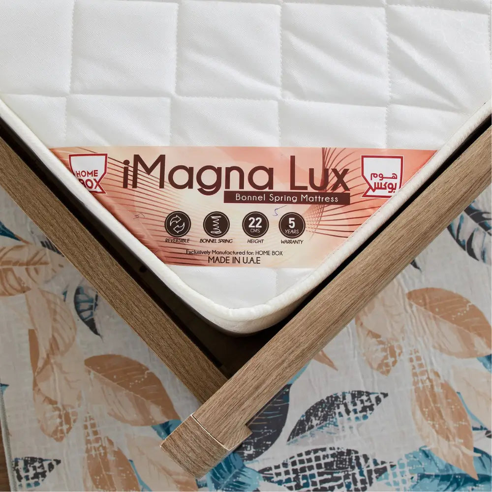 Premium Medium-Firm Twin Mattress with Bonnell Springs & Reversible Design-GCC Home Center