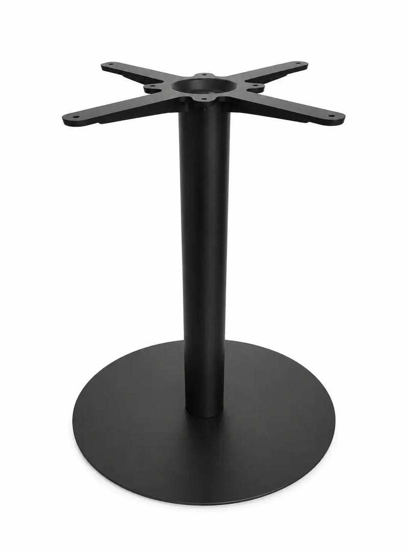 Arabian Mall PJ7086 Heavy-Duty Premium Metal Dining Table Leg and Column Base (Black)