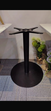 Arabian Mall PJ7086 Heavy-Duty Premium Metal Dining Table Leg and Column Base (Black)