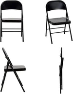 Load image into Gallery viewer, Premium Snake Skin Folding Chair. Padded Seat, Stainless Steel Frame, Multi-Functional &amp; Portable for Home, Office, Outdoor &amp; Events