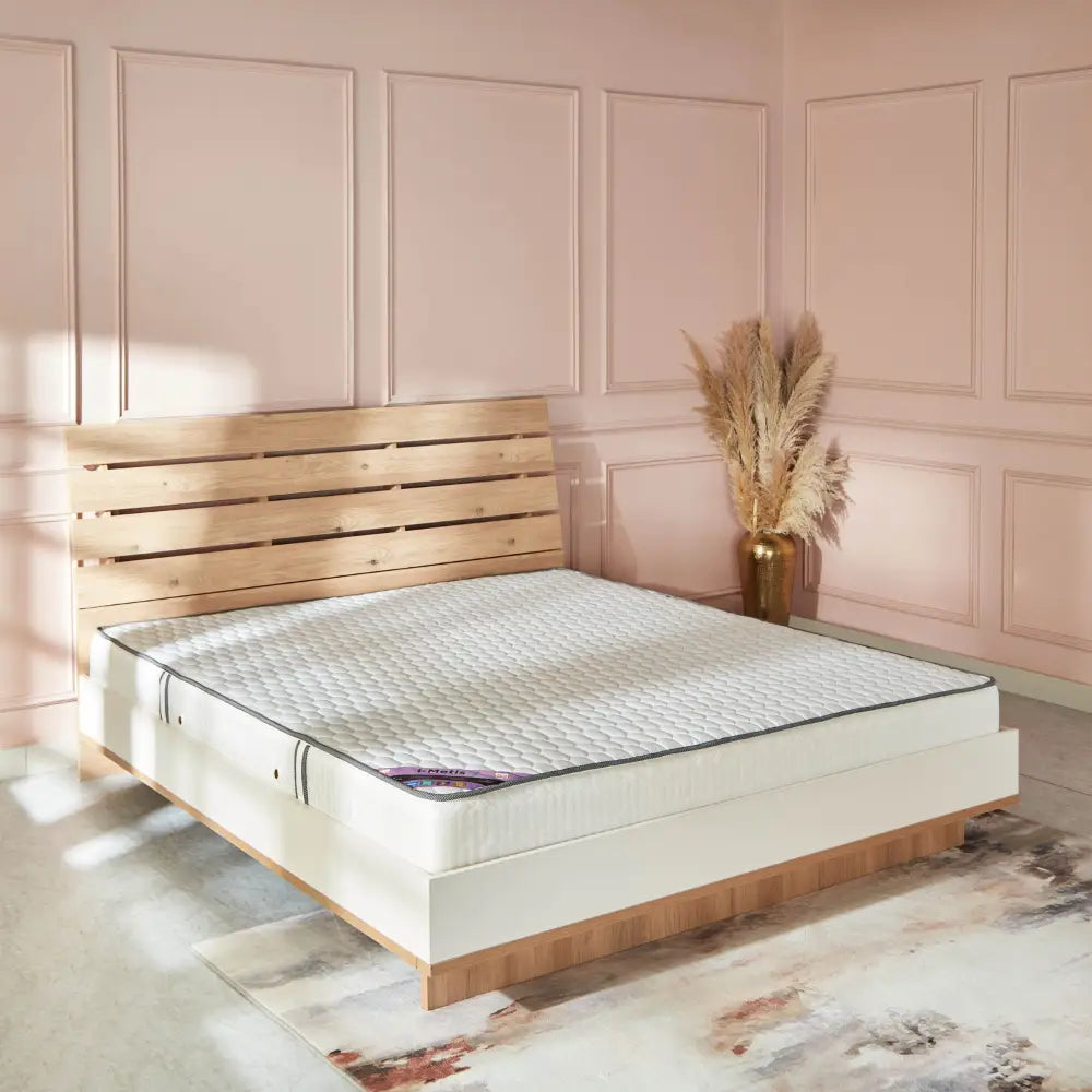 Premium Two-Sided King Mattress with Bonnell Springs & Foam Encasing - 180x200 cm, Medium Firm-GCC Home Center