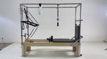 Load and play video in Gallery viewer, Arabian Mall Durable Wooden 3-in-1 Pilates Cadillac Reformer Machine for Yoga Studio &amp; Home Gym UAE