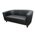 Load image into Gallery viewer, PU Leather Customizable U-Shape Single Seater Sofa