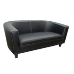 Load image into Gallery viewer, PU Leather Customizable U-Shape Single Seater Sofa