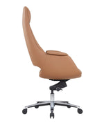 Load image into Gallery viewer, PU Leather Executive High-Back Office Chair – Elegant Comfort for Professionals