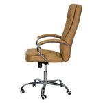 Load image into Gallery viewer, PU Leather High Back PU Leather Chair With Height Adjustable And Arm Rest-GCC Home Center