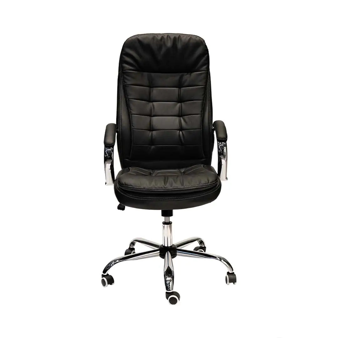 PU Leather High Back PU Leather Chair With Height Adjustable And Arm Rest-GCC Home Center