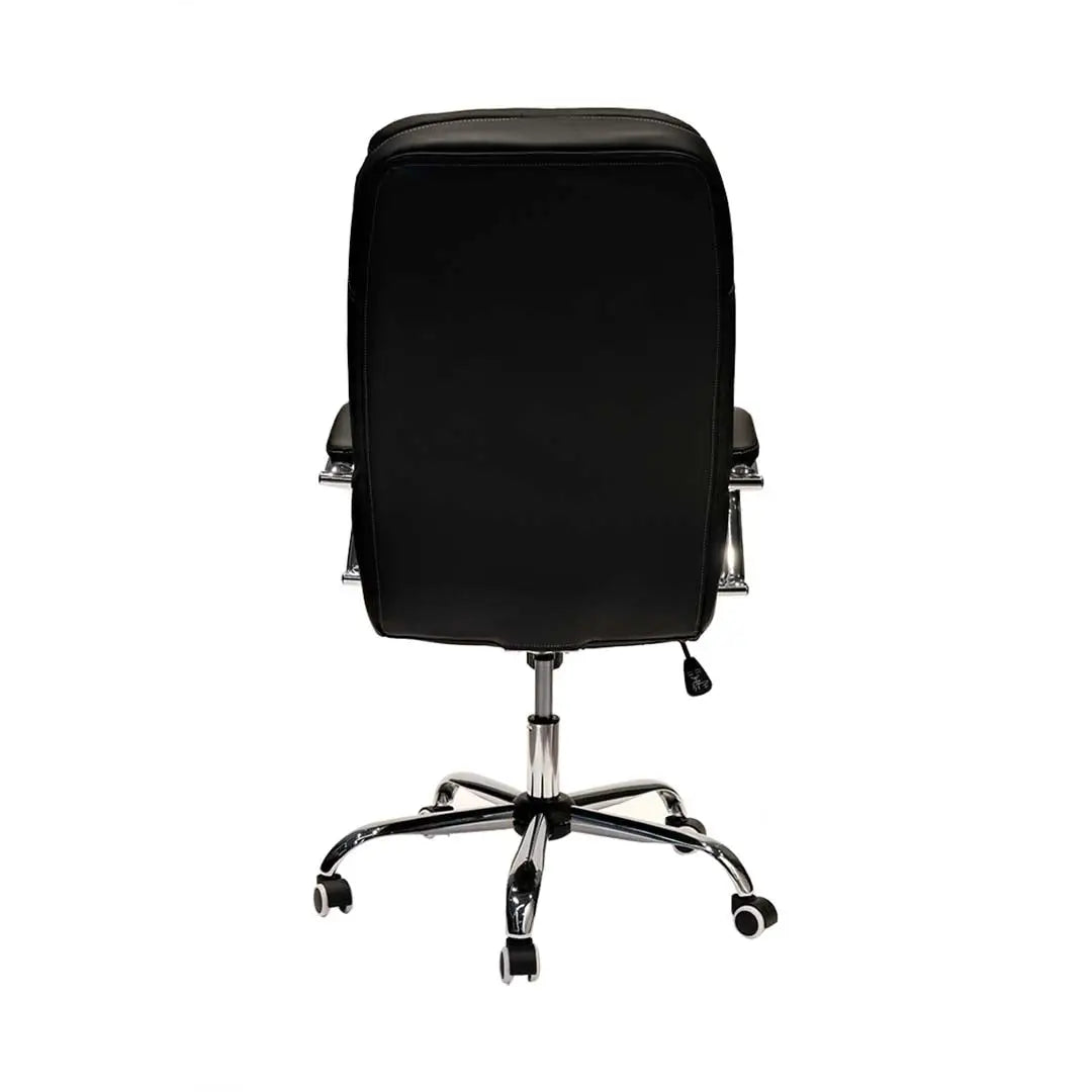 PU Leather High Back PU Leather Chair With Height Adjustable And Arm Rest-GCC Home Center