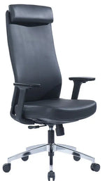 Load image into Gallery viewer, PU Leather High Back Ergonomic Chair