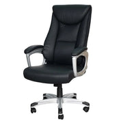 PU leather High Back Office Chair With Height Adjustable and Swivel Wheels-GCC Home Center