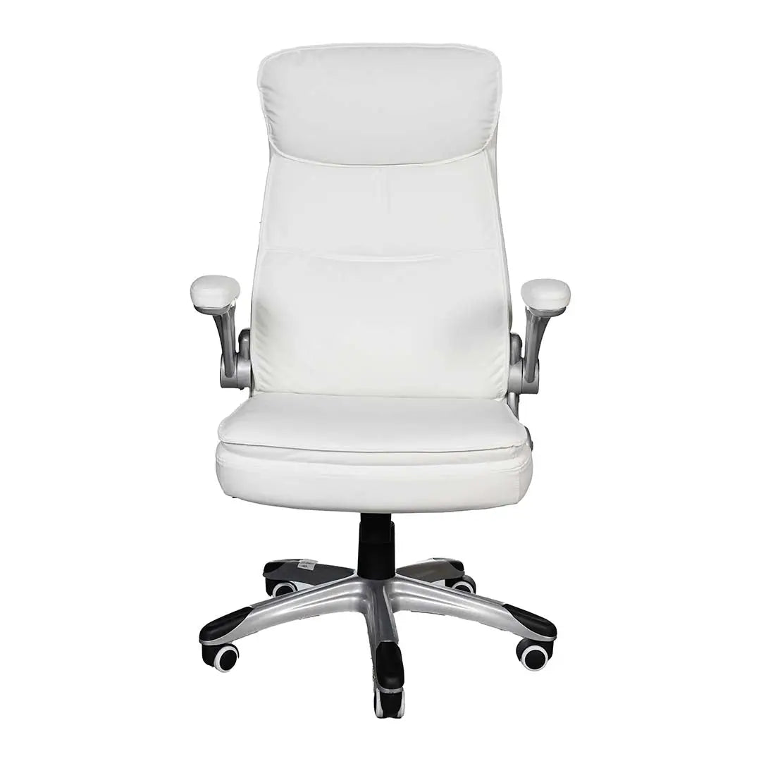 PU leather High Back Office Chair With Height Adjustable-GCC Home Center