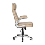 Load image into Gallery viewer, PU leather High Back Office Chair With Height Adjustable-GCC Home Center