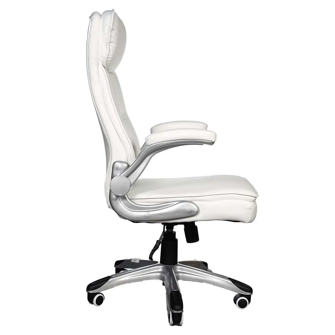 PU leather High Back Office Chair With Height Adjustable-GCC Home Center