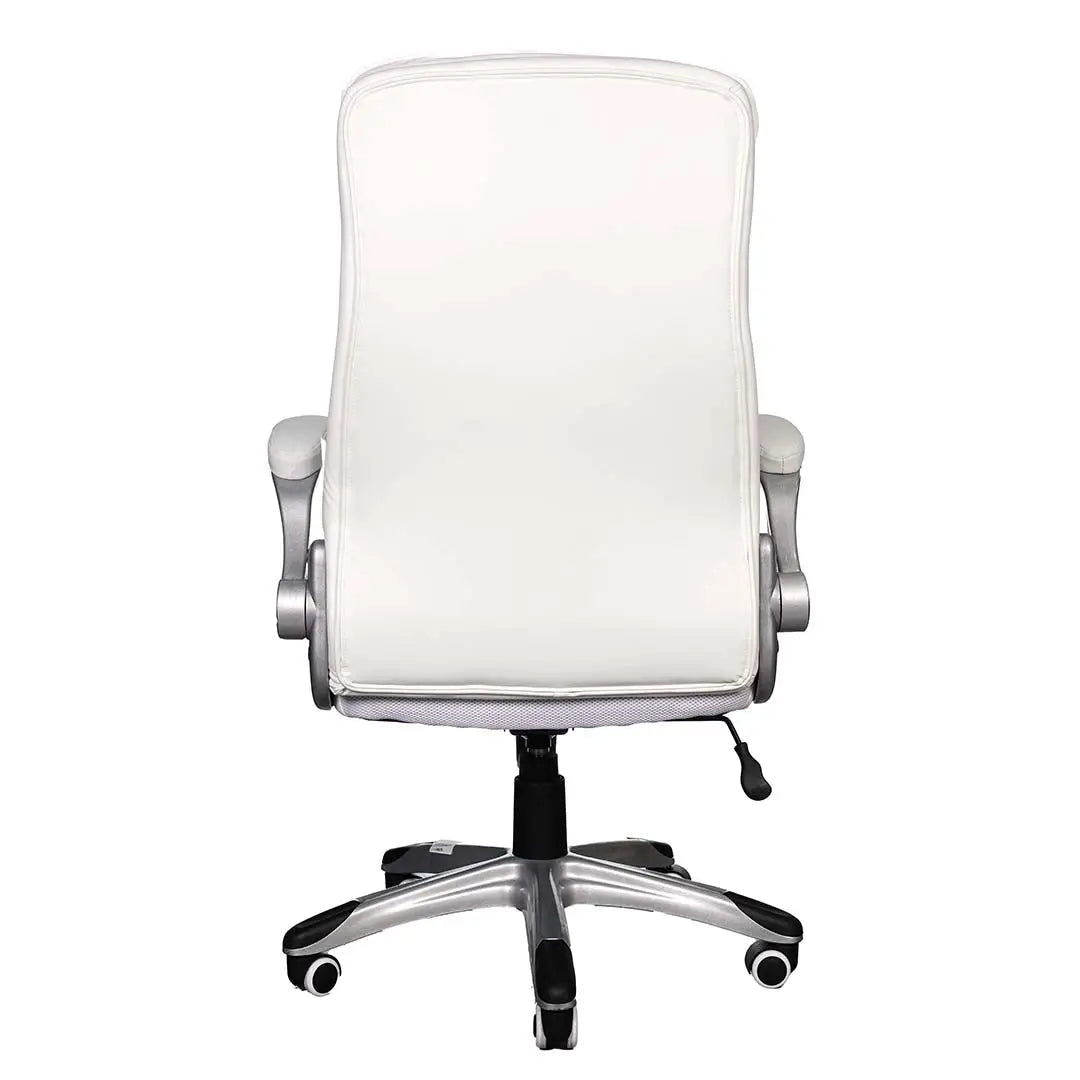 PU leather High Back Office Chair With Height Adjustable-GCC Home Center