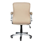 Load image into Gallery viewer, PU Leather Low Back Office Chair With Height Adjustable And Arm Rest-GCC Home Center