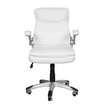 Load image into Gallery viewer, PU Leather Low Back Office Chair With Height Adjustable And Arm Rest-GCC Home Center