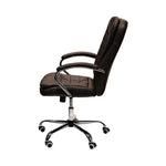 Load image into Gallery viewer, PU Leather Low Back Office Chair With Height Adjustable-GCC Home Center