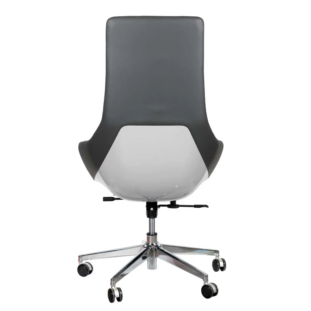 PU leather Office Chair, High Back Office Chair With Height Adjustable-GCC Home Center