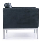 Load image into Gallery viewer, PU Leather Sofa Seat – Classic Design with Solid Wood Frame