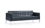 Load image into Gallery viewer, PU Leather Sofa Seat – Classic Design with Solid Wood Frame
