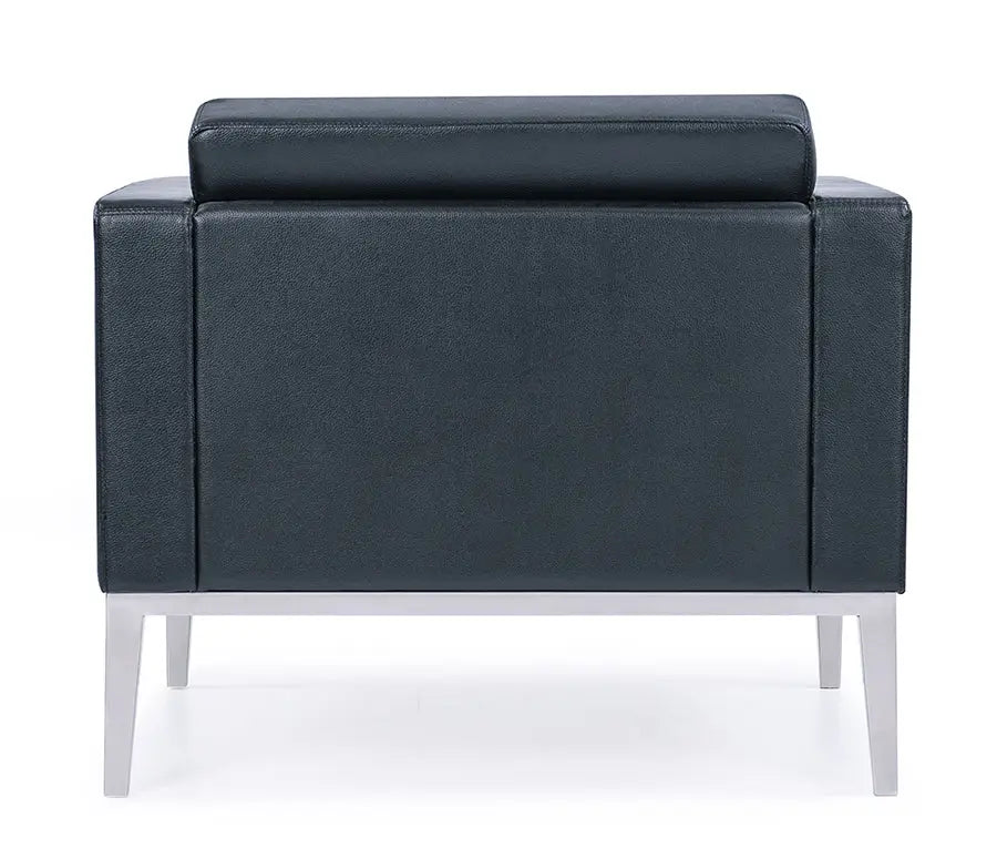 PU Leather Sofa Seat – Classic Design with Solid Wood Frame