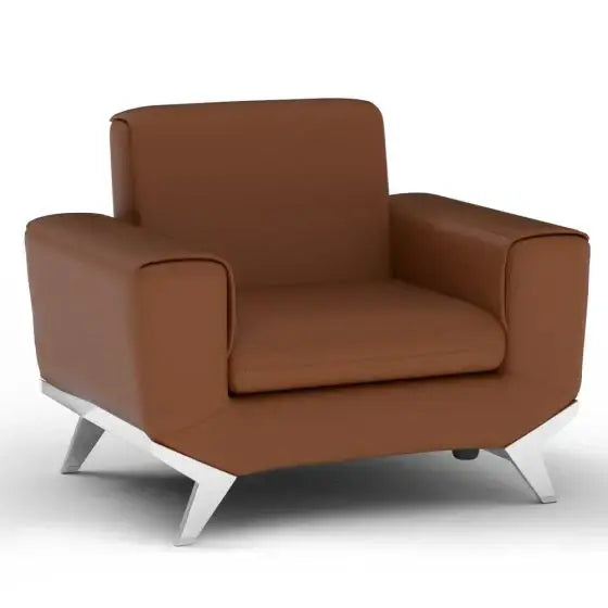 PU Leatherette Seater Sofa Modern Sofa Ideal for Home and Office-GCC Home Center