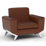 Load image into Gallery viewer, PU Leatherette Seater Sofa Modern Sofa Ideal for Home and Office-GCC Home Center