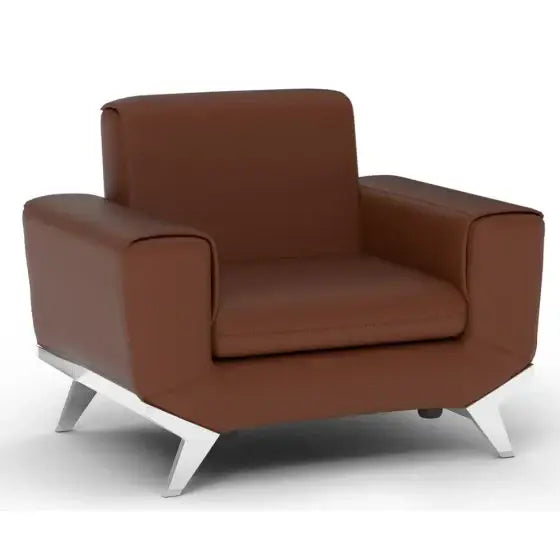 PU Leatherette Seater Sofa Modern Sofa Ideal for Home and Office-GCC Home Center