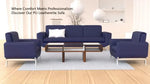 Load image into Gallery viewer, PU Leatherette Seater Sofa Modern Sofa Ideal for Home and Office-GCC Home Center